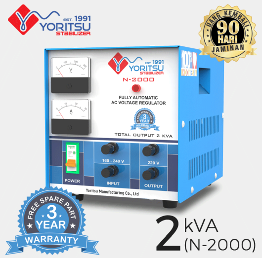 Stabilizer Yoritsu Analog N-2KVA