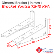 dimensi-Bracket-Yoritsu-7.5-10kva
